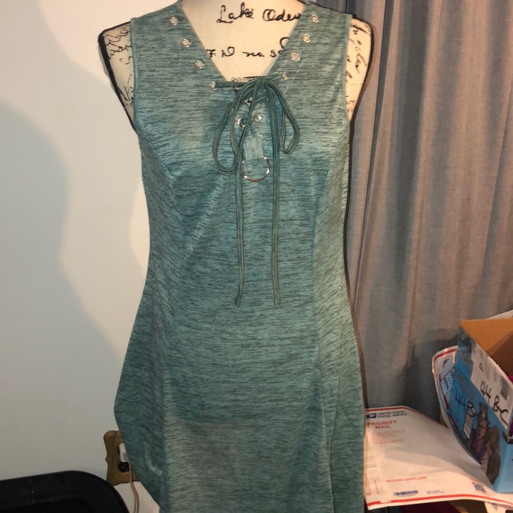 NWT TEAL SUNDRESS 2xl